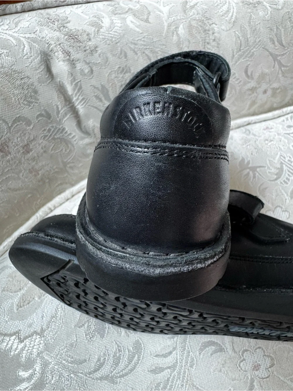 Birkenstock Kids Black Mary Jane Strap School Shoes